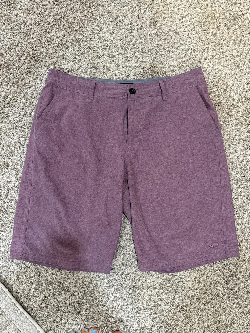 Men's Plum/ burgundy color O’Neill shorts